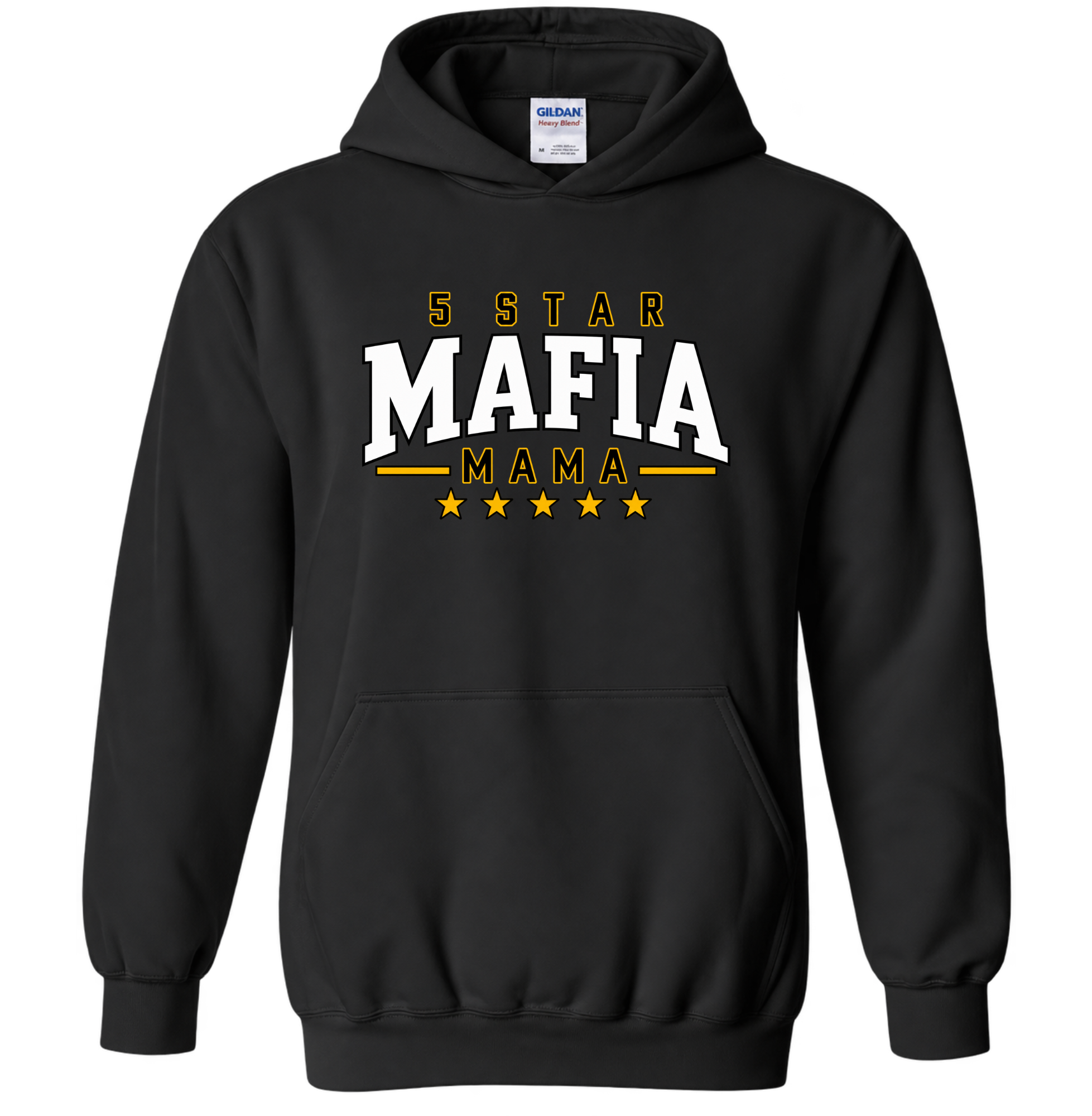 5 Star Mafia Mama Hoodie in Black