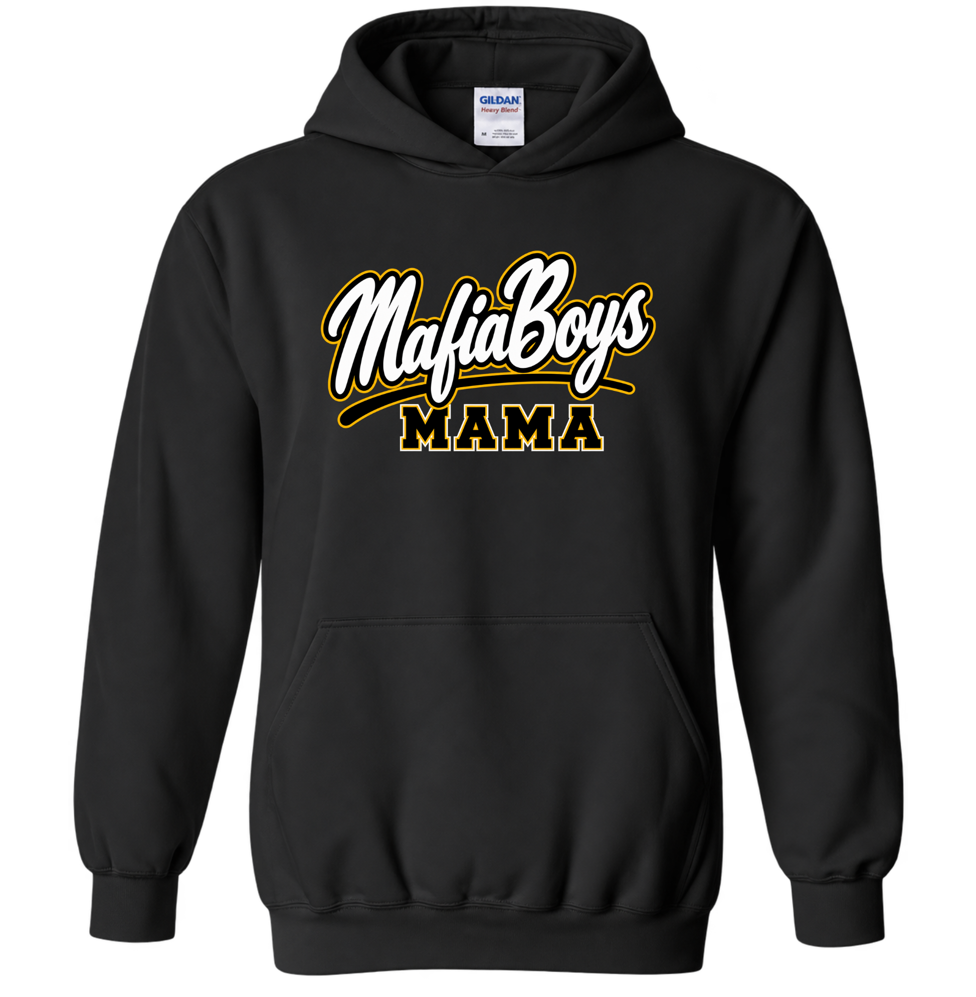 MafiaBoys Mama hoodie in black