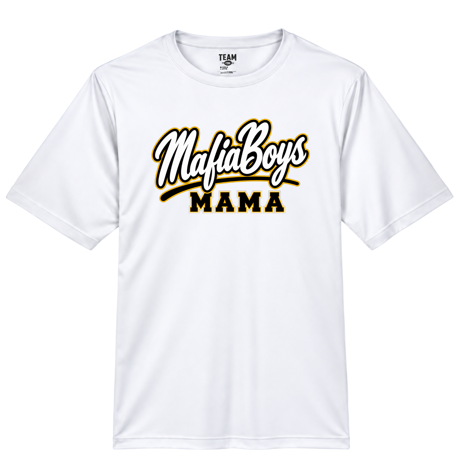 MafiaBoys Mama performance tee in White